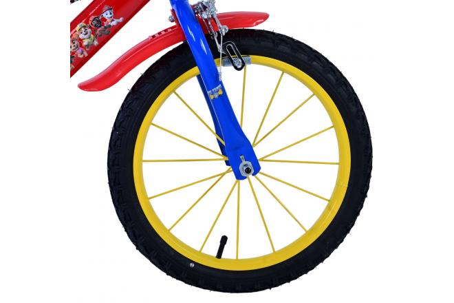 Paw Patrol Children's bike - Boys - 16 inch - Red - Two hand brakes