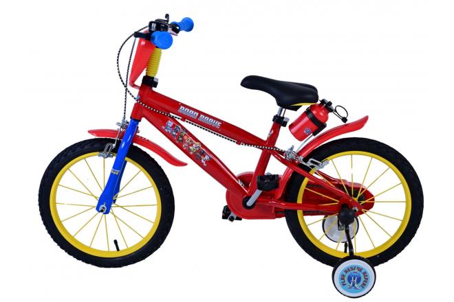 Paw Patrol Children's bike - Boys - 16 inch - Red - Two hand brakes