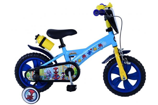 Spidey Kids bike - Boys - 12 inches - Blue