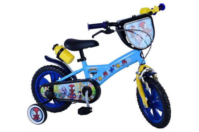 Spidey Kids bike - Boys - 12 inches - Blue