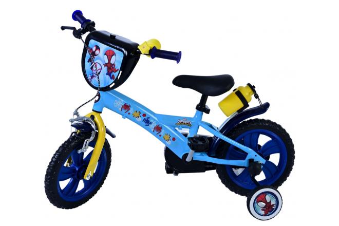 Spidey Kids bike - Boys - 12 inches - Blue