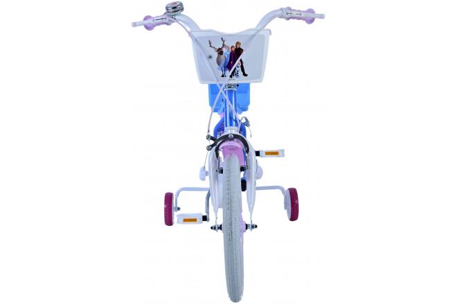 Frozen Children's bike - Girls - 16 inch - Blue - Two hand brakes