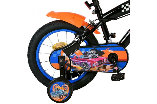 Hot Wheels Kids bike - Boys - 14 inches - Black - Two hand brakes