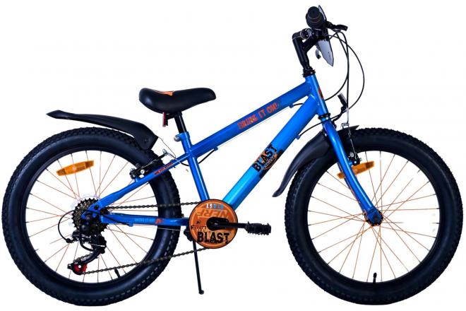 NERF Kids bike - Boys - 20 inch - Satin Blue - 2 Hand brakes