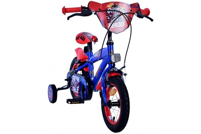 Sonic Prime Children's bike - Boys - 12 inch - Blue Red - Two hand brakes