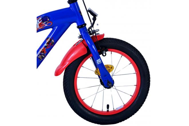 Sonic Prime Children's bike - Boys - 14 inch - Blue Red