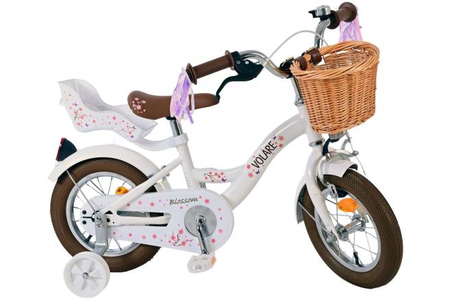 Volare Blossom children's bike - Girls - 12 inch - White