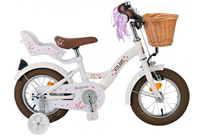 Volare Blossom children's bike - Girls - 12 inch - White