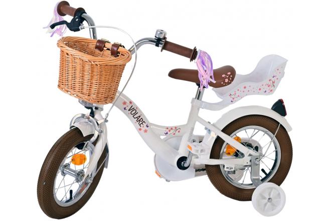 Volare Blossom children's bike - Girls - 12 inch - White