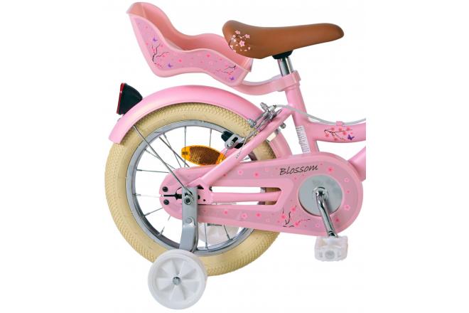 Volare Blossom Children's bike - Girls - 14 inch - Pink - Two Hand Brakes