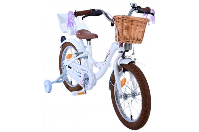 Volare Blossom Children's bike - Girls - 16 inch - White - Two Hand Brakes