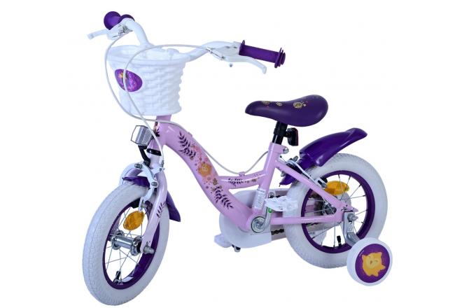 Disney Wish Kids bike - Girls - 12 inch - Purple - Two hand brakes