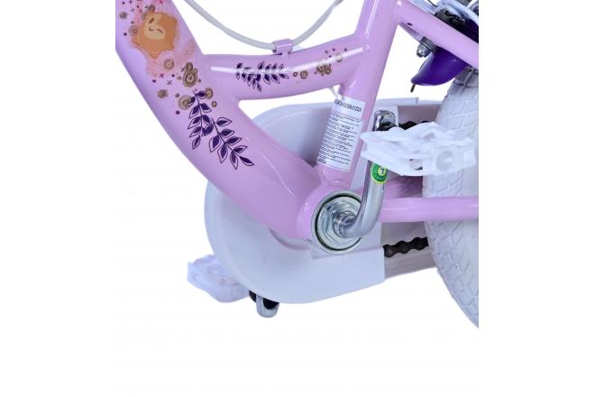 Disney Wish Kids bike - Girls - 12 inch - Purple - Two hand brakes