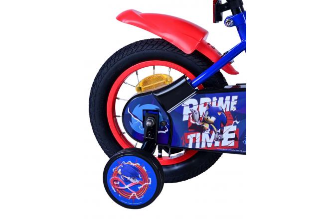 Sonic Prime Children's bike - Boys - 12 inch - Blue Red