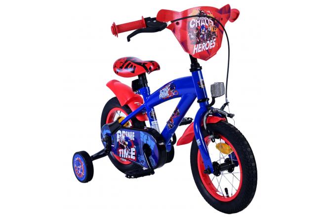 Sonic Prime Children's bike - Boys - 12 inch - Blue Red