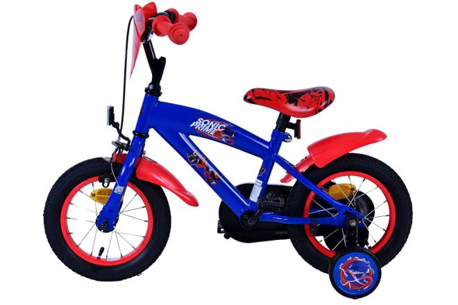 Sonic Prime Children's bike - Boys - 12 inch - Blue Red