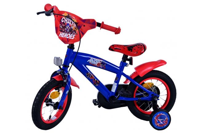 Sonic Prime Children's bike - Boys - 12 inch - Blue Red