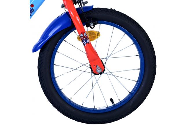 Spidey Kids bike - Boys - 16 inch - Blue - Two hand brakes