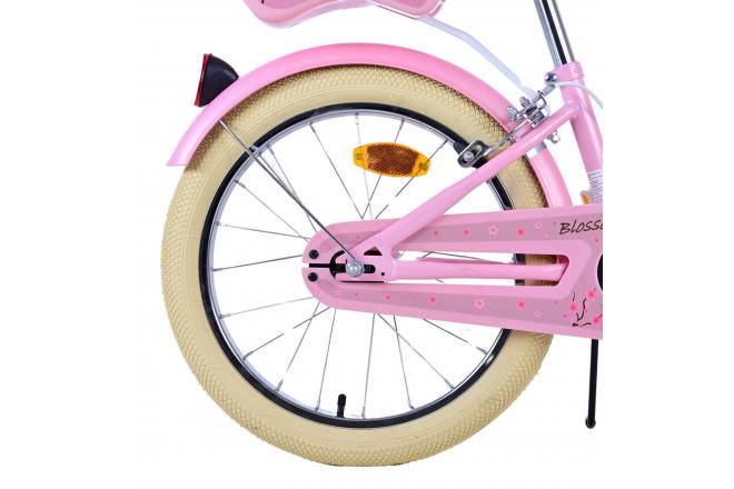 Volare Blossom Children's bike - Girls - 18 inches - Pink - Two hand brakes