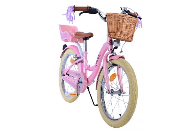 Volare Blossom Children's bike - Girls - 18 inches - Pink - Two hand brakes