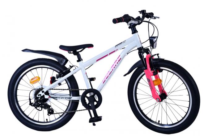 Volare XC Race Children's bike - 20 inch - 7 speed - White Pink