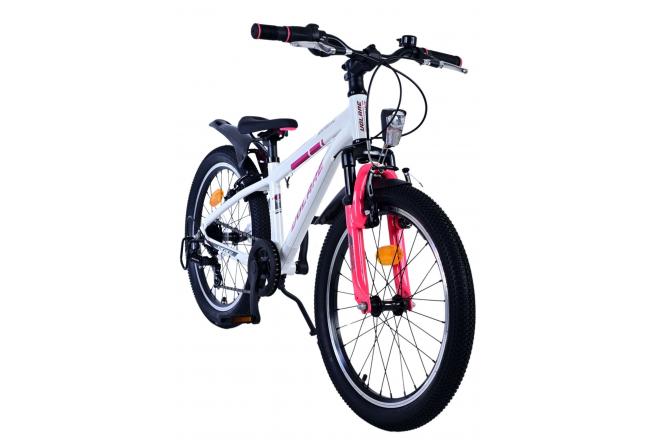 Volare XC Race Children's bike - 20 inch - 7 speed - White Pink