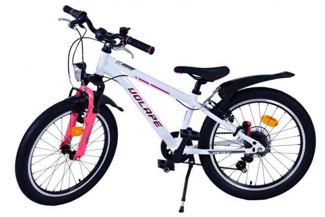 Volare XC Race Children's bike - 20 inch - 7 speed - White Pink