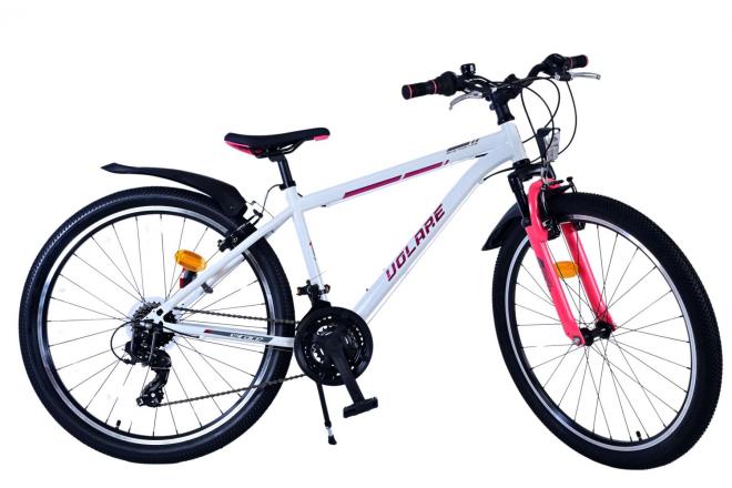 Volare XC Race Children's bike - 26 inch - 21 speed - White Pink