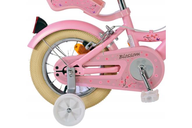 Volare Blossom Children's bike - Girls - 12 inch - Pink - Two hand brakes