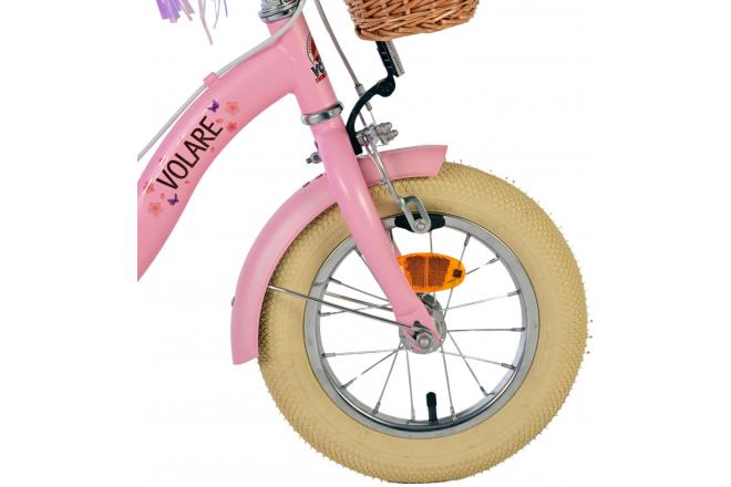 Volare Blossom Children's bike - Girls - 12 inch - Pink - Two hand brakes