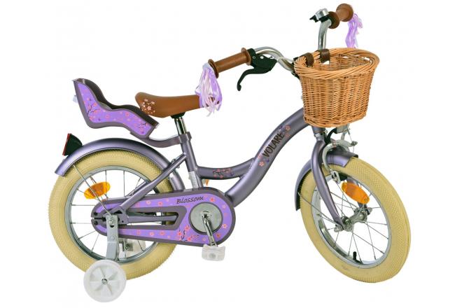 Volare Blossom children's bike - Girls - 14 inch - Purple