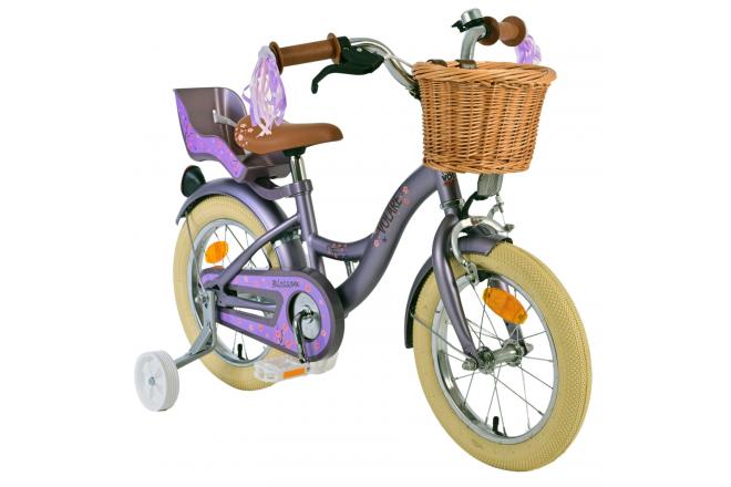 Volare Blossom children's bike - Girls - 14 inch - Purple