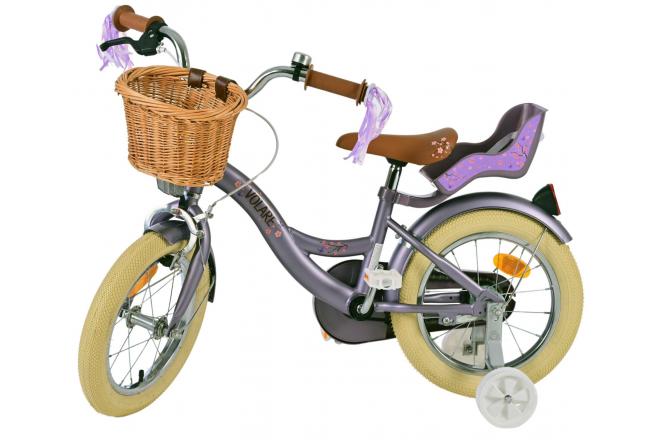 Volare Blossom children's bike - Girls - 14 inch - Purple