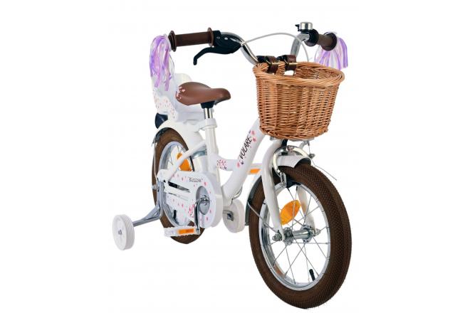 Volare Blossom children's bike - Girls - 14 inch - White