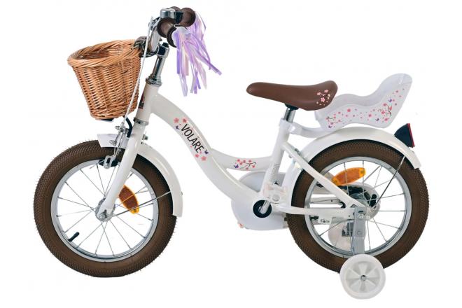 Volare Blossom children's bike - Girls - 14 inch - White