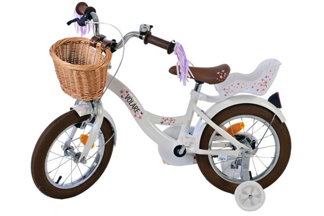 Volare Blossom children's bike - Girls - 14 inch - White