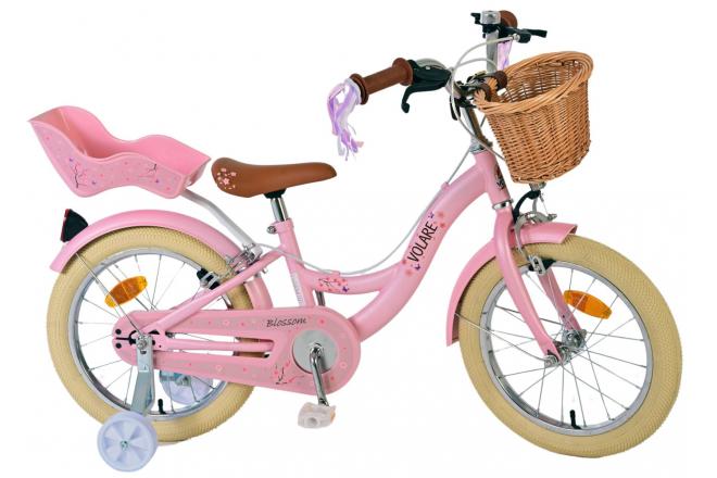 Volare Blossom Children's bike - Girls - 16 inch - Pink - Two Hand Brakes