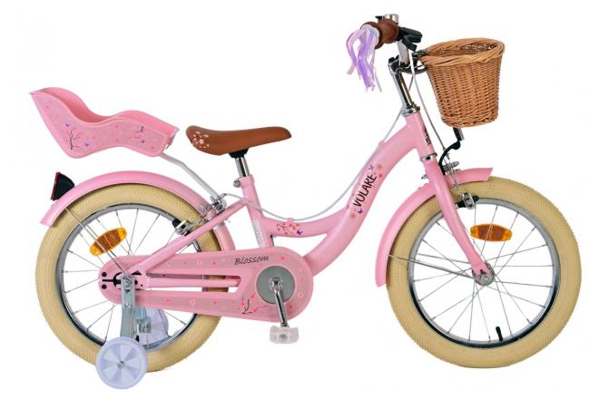 Volare Blossom Children's bike - Girls - 16 inch - Pink - Two Hand Brakes