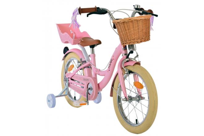 Volare Blossom Children's bike - Girls - 16 inch - Pink - Two Hand Brakes