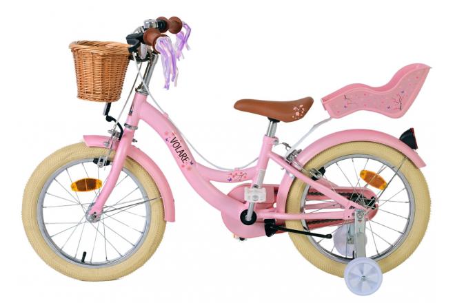 Volare Blossom Children's bike - Girls - 16 inch - Pink - Two Hand Brakes