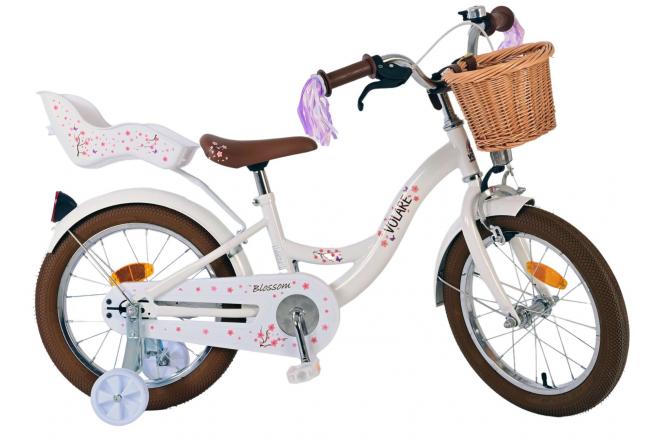 Volare Blossom children's bike - Girls - 16 inch - White