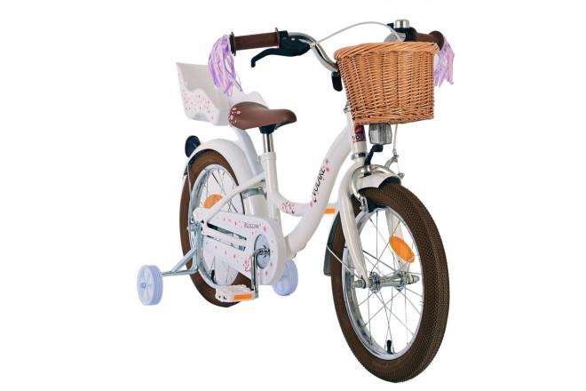 Volare Blossom children's bike - Girls - 16 inch - White