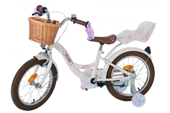 Volare Blossom children's bike - Girls - 16 inch - White