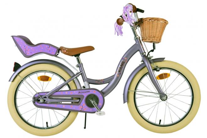 Volare Blossom Children's bike - Girls - 18 inch - Purple