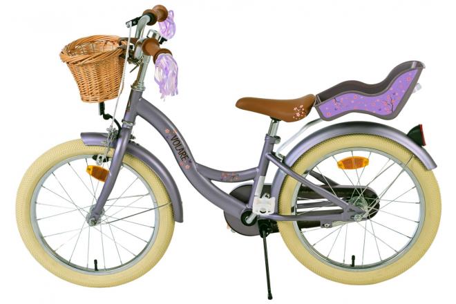 Volare Blossom Children's bike - Girls - 18 inch - Purple