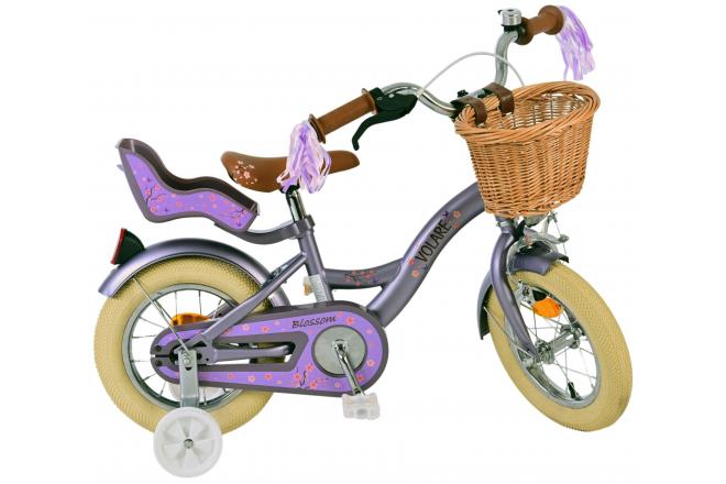 Volare Blossom Children's bike - Girls - 12 inch - Purple