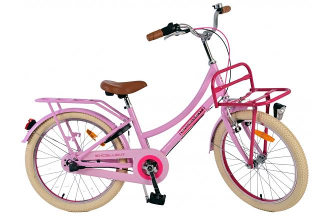 Volare Excellent Children's bike - Girls - 20 inch - Pink - 3 gears