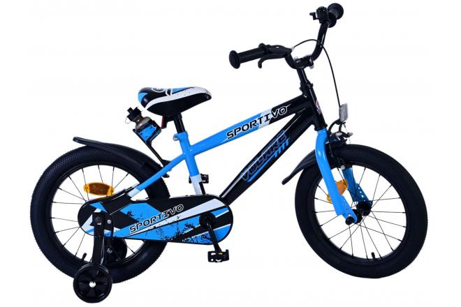 Volare Sportivo Kids bike - boys - 16 inch - Blue Black