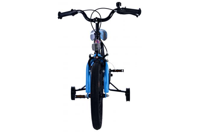 Volare Sportivo Kinderfiets - Boys - 16 inch - Blue Black - Two Hand Brakes