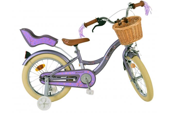 Volare Blossom Children's bike - Girls - 16 inch - Purple